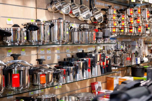 stainless steel pots at store stainless steel pots at store